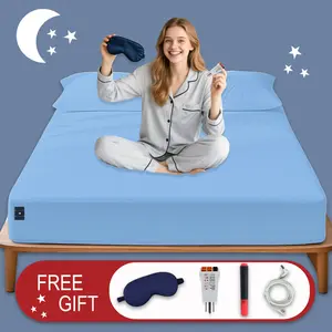 Home Grounding Fitted Sheet , Silver Fiber & Organic Cotton Earthing Sheet , Hypoallergenic & Sleep-Enhancing Bedding Essential