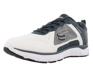 Spira Cloudwalker Walking Extra Wide Men's Shoes Size 9.5, Color: White/Nvy/Black