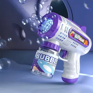 Handheld Automatic Bubble Machine, Quick Bubbles No Leaks, Outdoor Toy Birthday Gift, Handheld Bubble Maker, Party Bubble Machine, Requires 4x 1.5v Aa Batteries