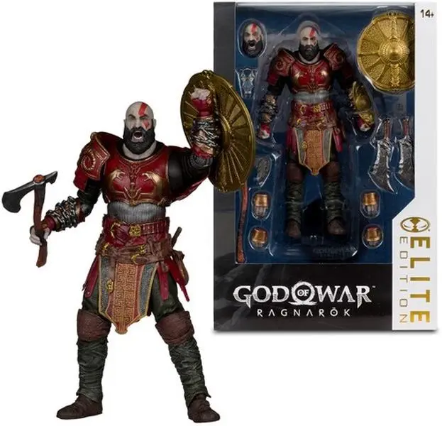 McFarlane Elite Edition #12 - God of War - Kratos (God of War Ragnarok) 7" Deluxe Action figurine/statue  [COLLECTIBLES] Action figurine/statue