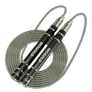 Self Locking Aluminum Alloy Jump Rope, 1 Count Adjustable Length Steel Wire Rope, Fitness Exercise Equipment for Home Gym Workout, Calisthenics Tools, Skipping Ropes