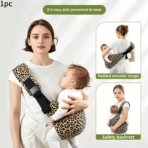 Adjustable Baby One-Shoulder Carrier, Newborn Sling Carriers, Newborn to Toddler, Hip Support, Ergonomic Infant Wrap Backpack, Multifunctional Carrying Strap, Lightweight Infant Carrier, Hands Free Carrier