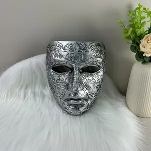 Handmade Resin Craft Mask For Cosplay Baldwin IV Halloween Easter Carnival Christmas Masquerademask Party Event Props Party Supplies Party Favor