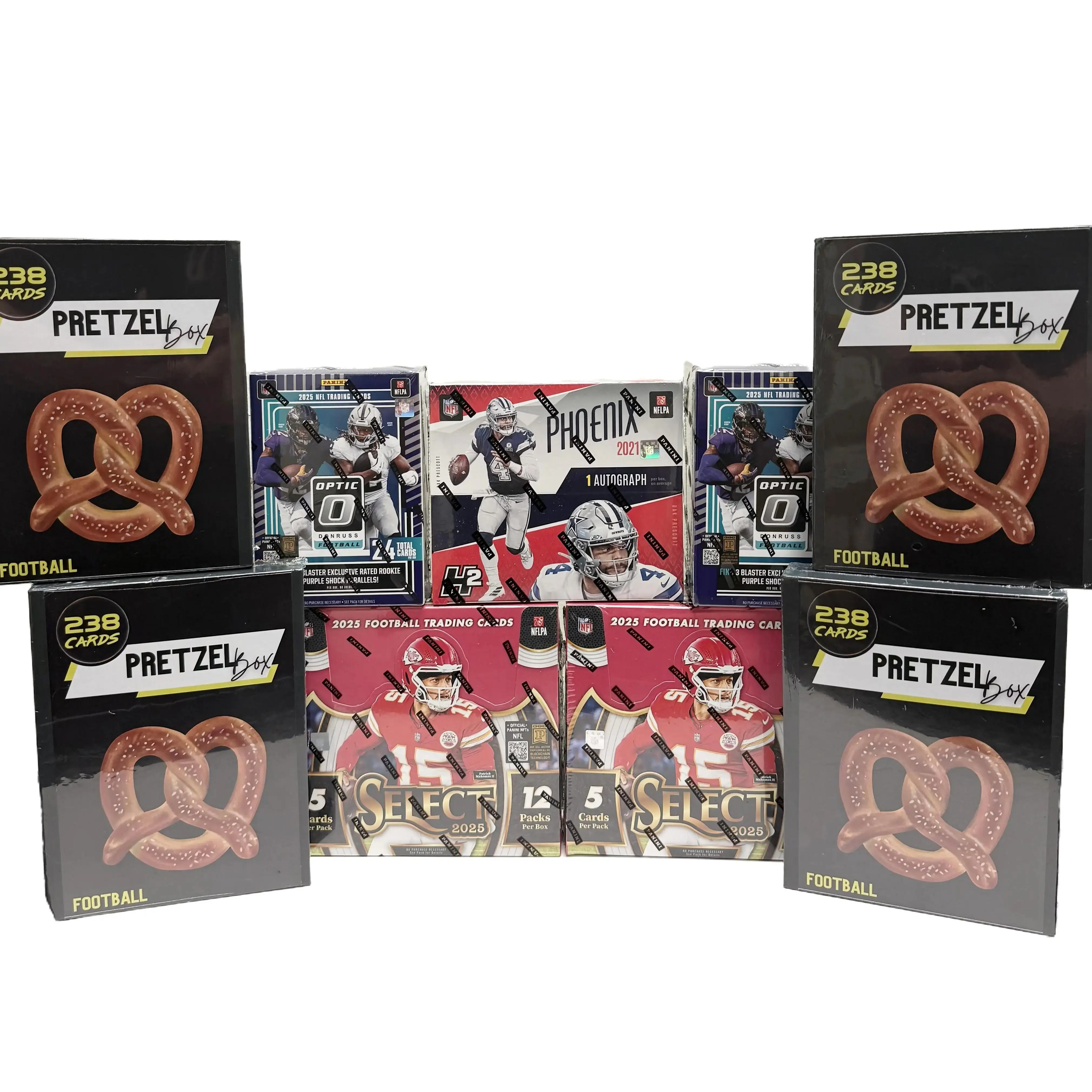 Breakin' Away［カセット］ Break #4824: *3/24 Primo Am* 9 Box Football Trading Card Break