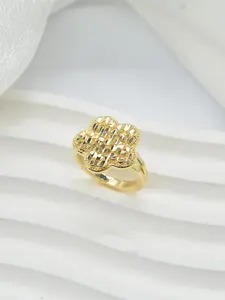 Mother's Day Gift Fashionable Four-Leaf Clover Five-Leaf Flower Women's Cluster Ring Set, Elegant Daily Wear Jewelry, Best Gift for Valentine's Day Christmas Birthday Mother's Day