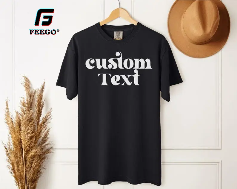 Custom Comfort Colors Shirt, Personalized Graphic Shirt, Custom Text Shirt, Upload Your Art T-Shirt, Your Design on Shirt, Custom Crewneck