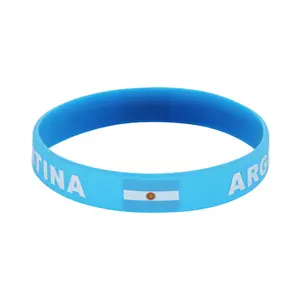 Megacups Sports World Cup Bracelet/Wristband — 2026 Edition, Souvenir, Fan Gear, Team Flag