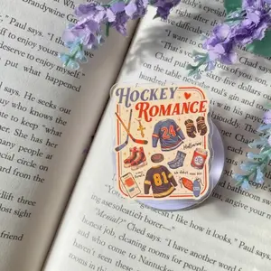 Heated Rivalry  Hockey Romance Bookish Grip, Enemies to Lovers, Ilya & Shane Bookish Grip, Gift For Fans, Hockey Griptok