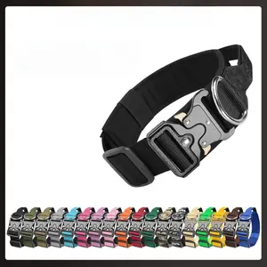 New pet collar, anti-explosion tactical collar, dog collar with handle