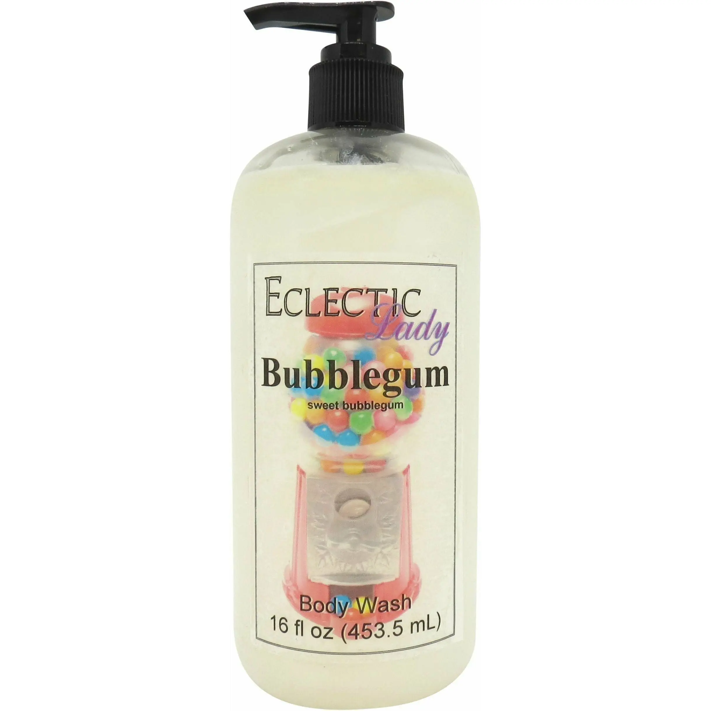 Bubblegum Liquid Pearl Body Wash, 3 in 1 Use for Bubble Bath, Hand Soap & Body Wash