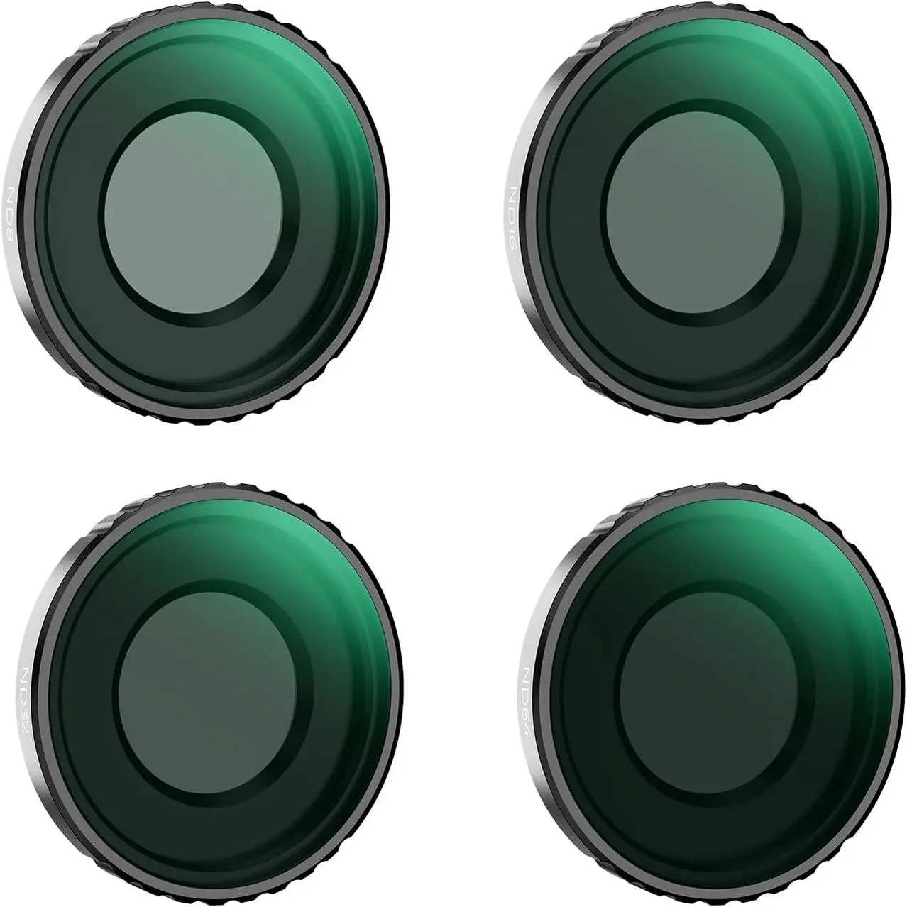 K&F CONCEPT ND Filter Kit Compatible with DJI Osmo Action 4, ND8 ND16 ND32 ND64 4 Pack Light Reduction Exposure Control Optical Glass Filters with Multi-Layer Coating