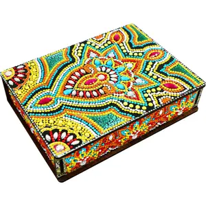 Classic Diamond Painting Jewelry Storage Box DIY Special Shaped Drill