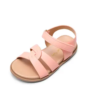 Dream Pairs Girls Ankle Strap Strappy Flat Sandals