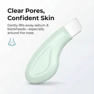 Silicone Nose Blackhead Remover Face Spatula, Deep Cleaning Head Removal Tool, Mild and Safe Skin Scrubber for Facial and Nose Care