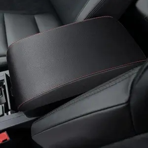 For Toyota 4Runner 2010-2026 Fuax Leather Car Center Console Lid Armrest Cover