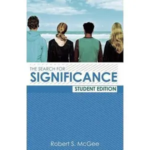USED-The Search for Significance Student Edition by McGee, Robert (Paperback)