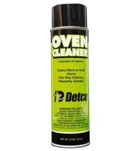 DETCO Industrial Oven Cleaner - Rapidly Clean Commercial Ovens & More