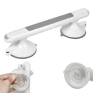 Heavy Duty Suction Cup Safety Grab Bar Non Drill Anti Slip Railing and Bathroom Handle Ideal for Fall Prevention and Support for the Elderly in Bathrooms and Living Rooms
