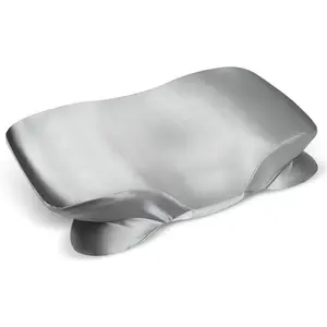 Satin Pillowcase for Zelimun Cervical Pillow, Ergonomic Pillow Case, Smooth & Soft Pillowcase for Sleeping Pillow, Gray Pillow Cover with Zipper Zelimun