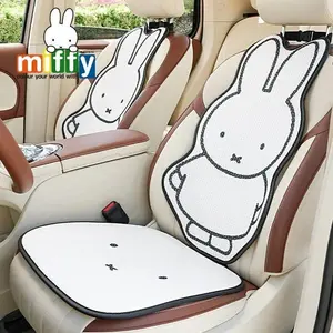 2025 New White For Miffy Car For Seat Covers Four Seasons Set Universal Cute Cartoon Auto Cushion