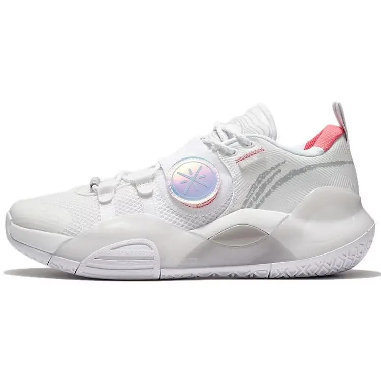 LINING The Whole City Is 8 Lite Basketball Shoes Men's Low top White/Blue/Purple