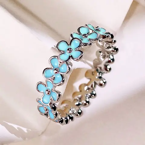 1 PC Pretty Rose Flower Ring For Women For Wedding Engagement Party Fashion Engagement Rings Beautiful Rings Jewelry Fashionable Jewelry Valentine's Day Gift