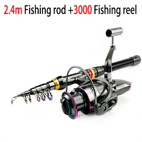 2.4M Rod 3000 Reel