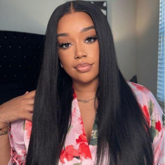 Wavymy Budget Fridendly Brazilian Virgin 100% Human Hair Bundles Yaki Straight Quick Weave Sew In/Glue In Viral Hair Bundles Natural Color Wavymy Budget Fridendly Brazilian Virgin 100% Human Hair Bundles Yaki Straight Quick Weave Sew In/Glue In Viral Hair Bundles Natural Color