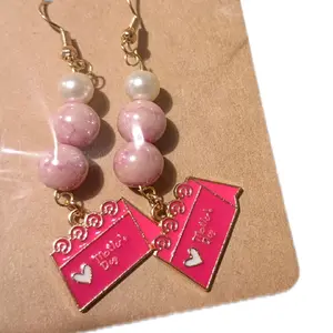 mom dangle earrings
