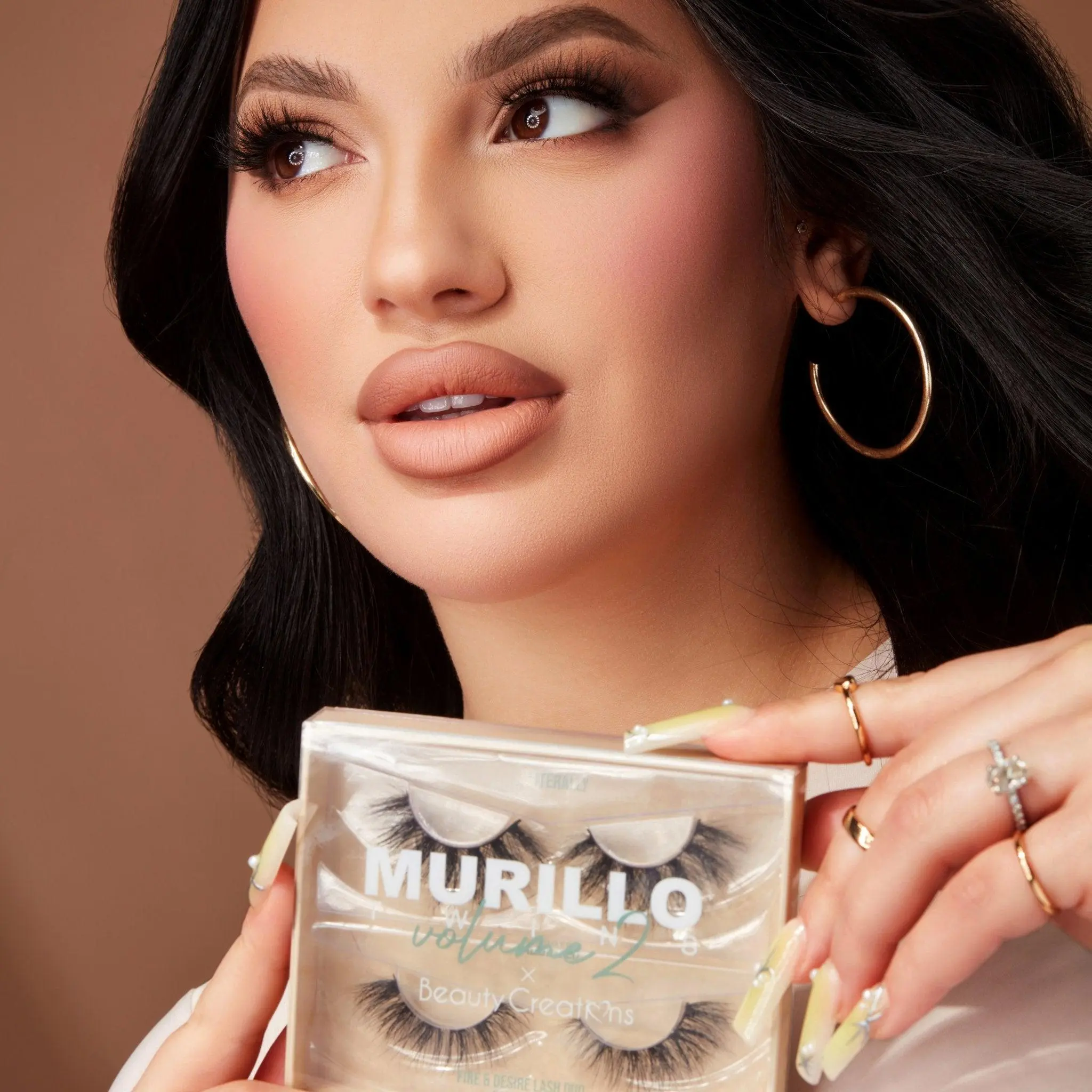Beauty Creations Dramatic Faux Mink Lash Duo, Murillo Twins Vol. 2 Collection with Fire & Desire, 3D False Eyelashes, Makeup, Lash Extensions, Cosmetic Beauty Creations Dramatic Faux Mink Lash Duo, Murillo Twins Vol. 2 Collection with Fire & Desire, 3D False Eyelashes, Makeup, Lash Extensions, Cosmetic