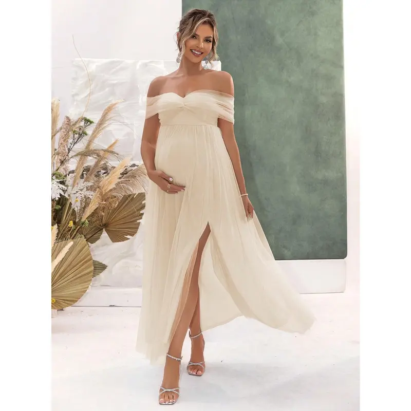 long formal maternity dresses - TikTok Shop