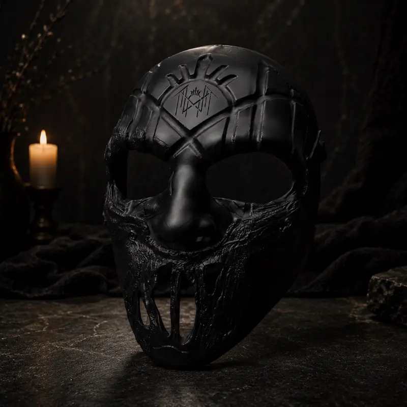 Sleep Token Inspired III Cosplay Mask, DIY 3D Printed Paintable Cosplay Accessory