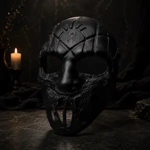 Sleep Token Inspired III Cosplay Mask, DIY 3D Printed Paintable Cosplay Accessory