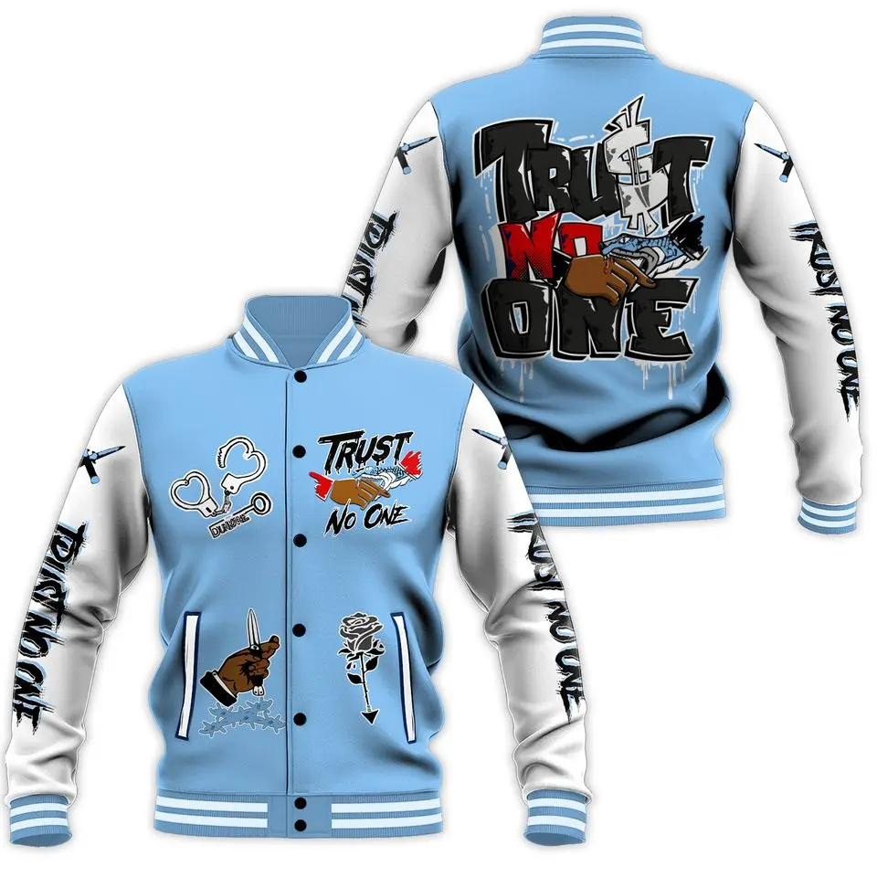 University Blue 5s Varsity Jacket
