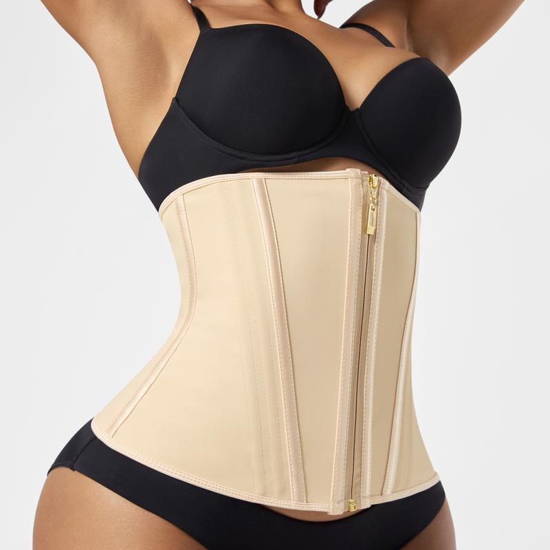 Shapewearwaist Trainer for Women, Tummy Control Waist Cincher, Hourglass Sport Workout Faja Body Shaper Shapewear Womenswear Belts Overall Compression Basic Shapewear True Fit Faja Cali Curves Black Elegant Fajas Waist Trainer Body Shape Waist Trainers