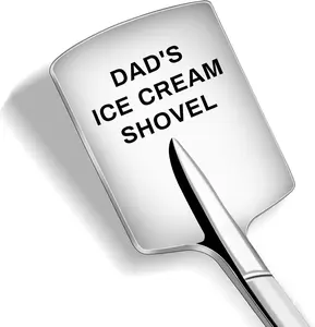 Father's Day Gifts - Gifts for Dad Stocking Stuffers for Men Dads Gifts Stainless Steel Ice Cream Shovel Christmas Gifts for Men Father Presents Birthday Gifts for Dad from Daughter Son