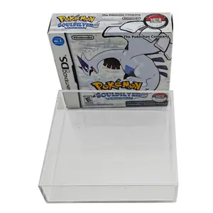 Pokemon Heart Gold Pokemon Soul Silver Acrylic Box Protector and Display Case