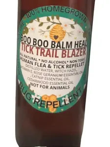 BOO BOO BALM HEAL TICK TRAIL BLAZER Cedarwood Oil Witch Hazel All Natural Flea