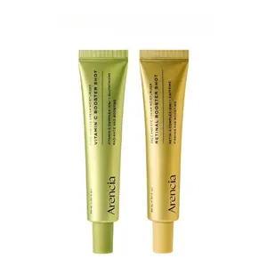 Arencia Booster Shot Skin Renewal Duo - Vitamin C & Retinal for Day And Night Brightening, Pore Minimizing, Moisturizing,and Fades Dark Spots | 1.01 fI oz + 1.01 fl oz