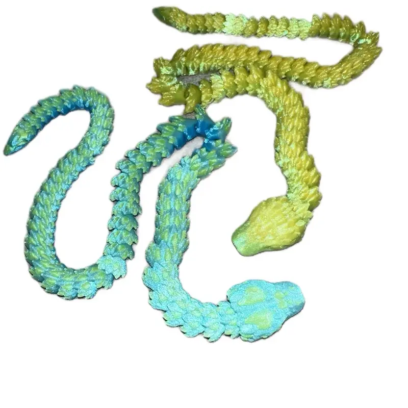 Flexi Gemstone Snake Figurines