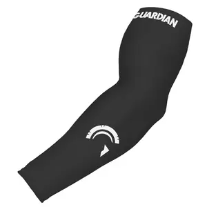 Guardian Baseball Pro-Grade Compression Arm Sleeve - For Arm Care & Protection Sliding Diving On Field (Black)