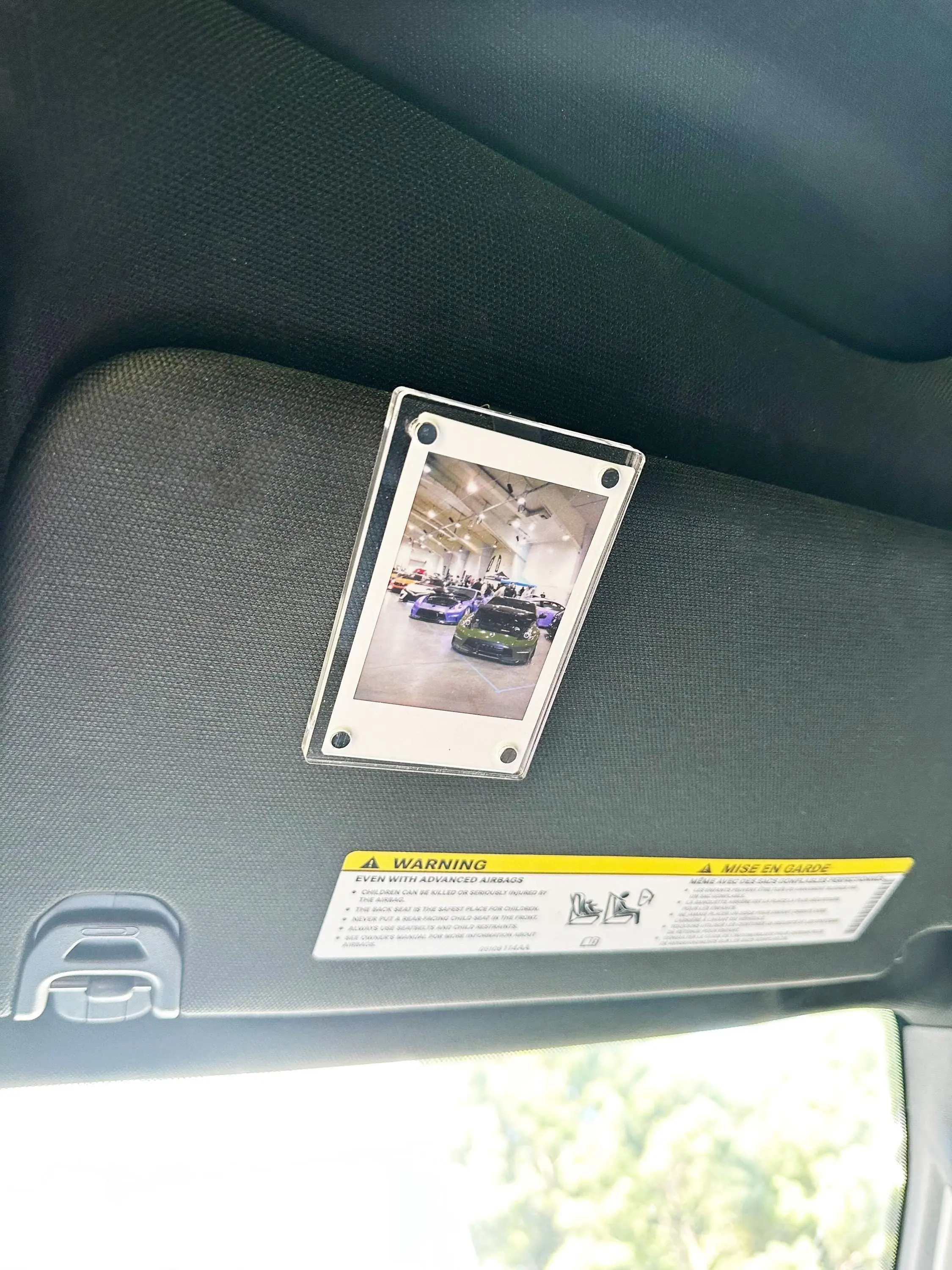 Polaroid Photo For Car Add Your Own Polaroid Photo Car Visor Clip Custom Sun Visor Clip Personalized Photo Car Decoration
