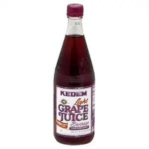 KEDEM JUICE CONCORD LITE GRAPE-22 OZ -Pack of 12, Beverage, Flavor
