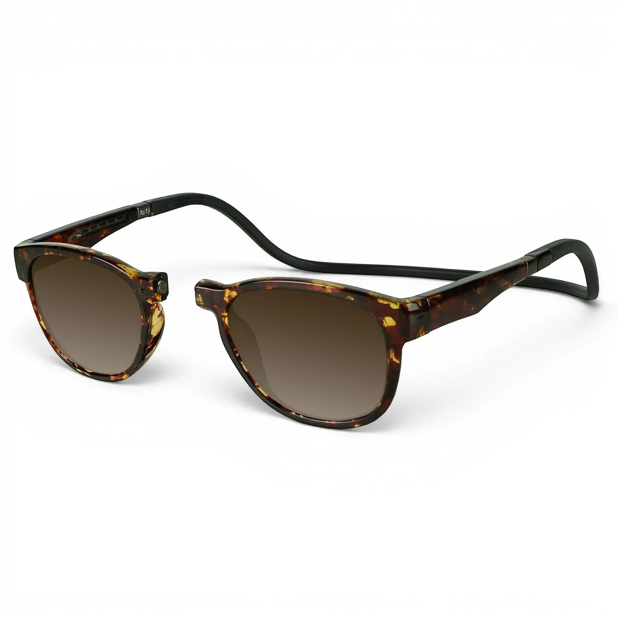 CliC Tram Polarized Magnetic Sunglasses | Hang Around Neck Soft Band (S-XL)