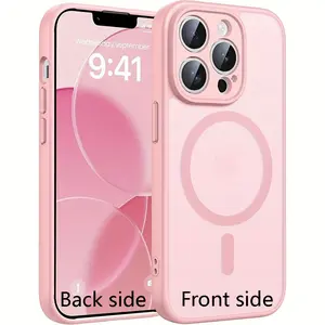 Phone Case: A High-quality Matte Transparent Protective Case Suitable for IPhone 17, 16, 15, 14, 13, 12, and 11 Pro Max Plus. It Supports Wireless Charging.