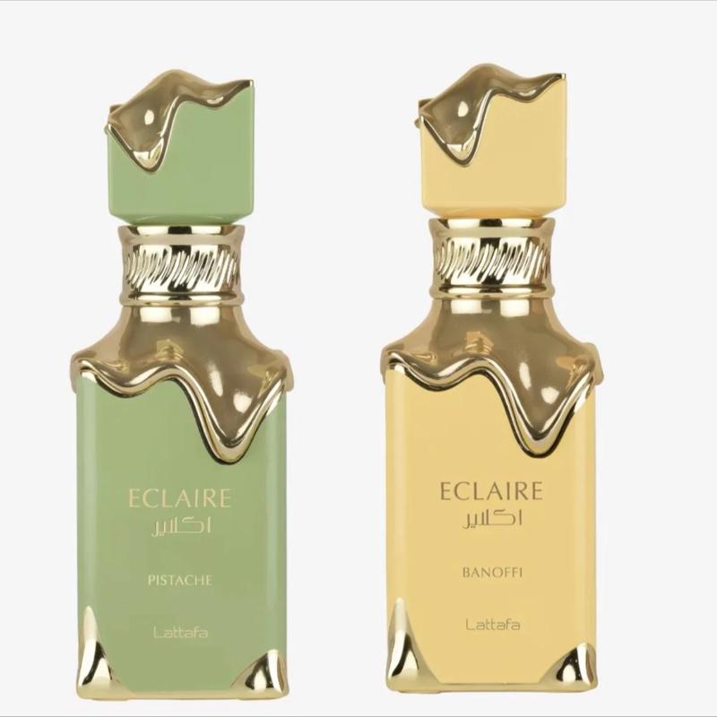 Lattafa Eclaire Duo Bundle - Banoffi & Pistache | 2 x Eau de Parfum 100ml (3.4 FI Oz) | Unisex