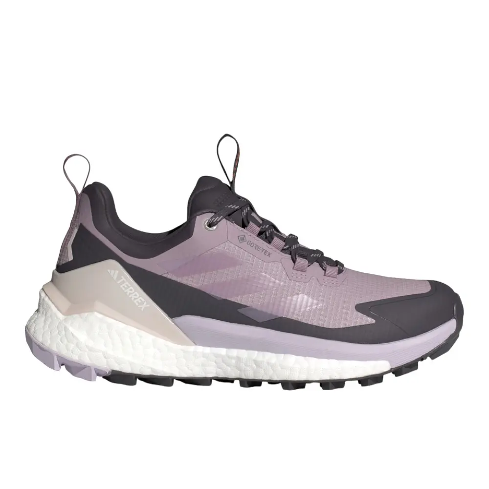 adidas Womens Terrex Free Hiker 2.0 Low Gore-Tex Hiking Hiking Sneakers Shoes - Purple