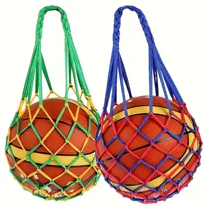 1 Durable High-Quality Basketball and Football Mesh Bag, with Reinforced Stitching, Portable Sports Equipment Bag | Safe Storage, Sports Ba