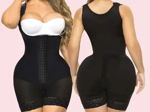 Hourglass Mid Thigh Full Coverage Shaper (Lipo BBL Tummy Tuck Csection Postpartum Recovery)