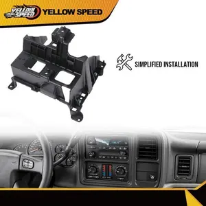 Fit For 03-06 Chevy Tahoe Gmc Sierra Dash Panel Double Din Radio Cage Bracket